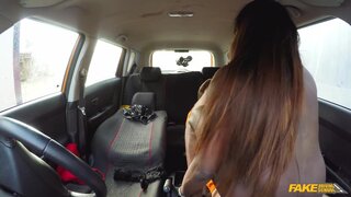 Fake Driving School - Ebony Jai James finds it harder - 04/16/2018