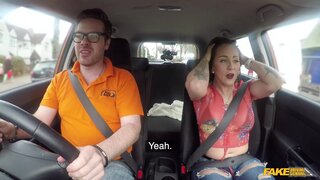 Fake Driving School - Cute Spanish learner loves big cock - 05/14/2018