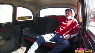 Female Fake Taxi - Big breasted driver rides cock - 05/25/2018