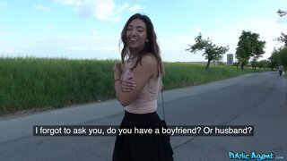 Public Agent - Mexican babe gives roadside blowjob - 05/30/2018