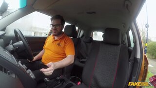 Fake Driving School - USA babe gets UK anal sex - 06/04/2018