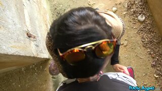 Public Agent - Tattooed tight body fucked outside - 06/19/2018
