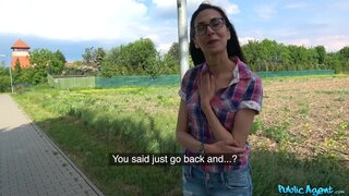 Public Agent - Cash convinces slim beauty to fuck - 06/21/2018