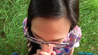 Public Agent - Cash convinces slim beauty to fuck - 06/21/2018