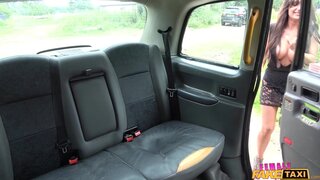 Female Fake Taxi - Cum in mouth wild fuck and creampie - 08/03/2018