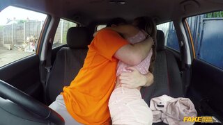Fake Driving School - Hot lonely Russian fucked to orgasm - 08/13/2018