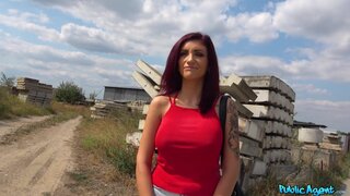 Public Agent - Big tits blowjob lips public fuck - 09/27/2018