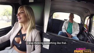 Female Fake Taxi - Blonde beauty fucks her passenger - 10/05/2018