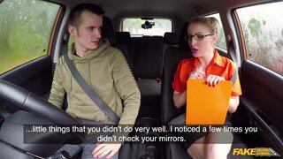Fake Driving School - Exam failure leads to hot car sex - 10/29/2018