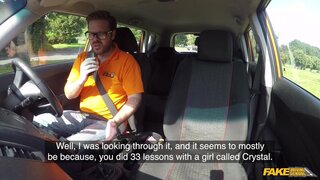 Fake Driving School - Petite German pussy gets creampied - 11/05/2018
