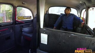 Female Fake Taxi - Black cock stretches Czech pussy - 11/16/2018