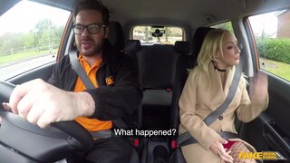 Fake Driving School - Jealous twin loves a good facial - 12/03/2018