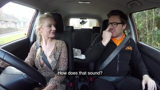 - Polish blonde driving lesson - 01/14/2019