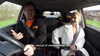 - Polish blonde driving lesson - 01/14/2019