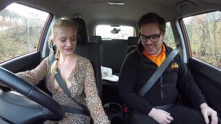 - Polish blonde driving lesson - 01/14/2019