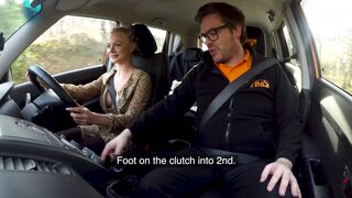 - Polish blonde driving lesson - 01/14/2019
