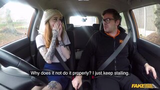 Fake Driving School - Minx fucks better then she drives - 01/21/2019