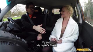Fake Driving School - Polish pussy gets slammed - 01/14/2019