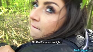 Public Agent - Tight Czech pussy fucked in forest - 01/15/2019