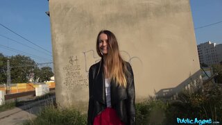 Public Agent - Pantyless and fucked hard - 01/22/2019