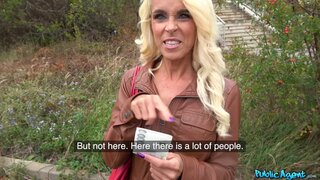 Public Agent - Tattooed busty German blonde MILF - 02/12/2019