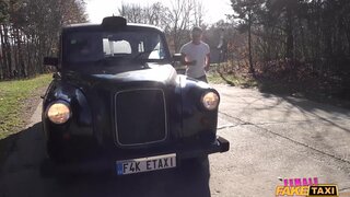 Female Fake Taxi - Jogger gets a free pussy ride - 02/22/2019