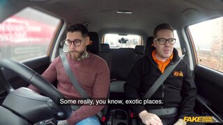 Fake Driving School - Sex begins when instructor leaves - 02/11/2019