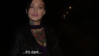 Public Agent - Tattooed horny minx night time fuck - 02/26/2019