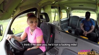 Female Fake Taxi - Masked fare fucks hot tattooed Milf - 02/15/2019