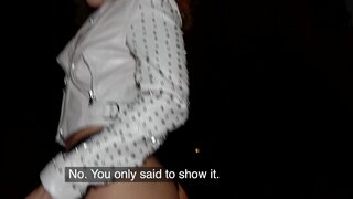 Public Agent - Cute Mexican rubs cum over her ass - 02/28/2019