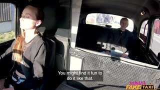 Female Fake Taxi - Fuck me in my fishnet stockings - 03/01/2019