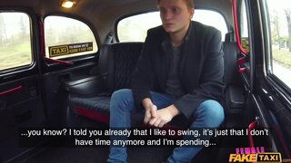 Female Fake Taxi - Passenger fucks blondes wet pussy - 03/15/2019