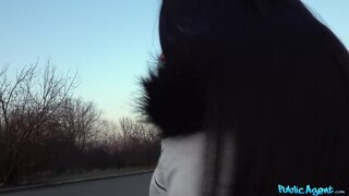 Public Agent - Tight wet pussy drains agents balls - 03/12/2019