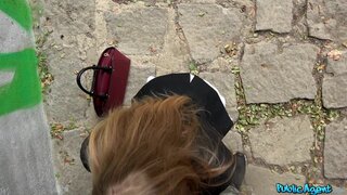 Public Agent - Cute Russian fucked through tights - 04/09/2019