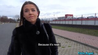 Public Agent - Sexy minx hot mouth filled with cum - 04/02/2019