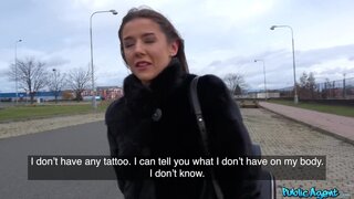 Public Agent - Sexy minx hot mouth filled with cum - 04/02/2019