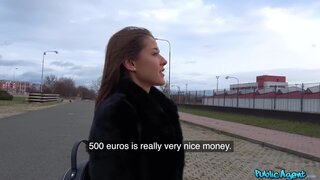 Public Agent - Sexy minx hot mouth filled with cum - 04/02/2019