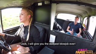 Female Fake Taxi - Horny driver recognises studs cock - 04/29/2019