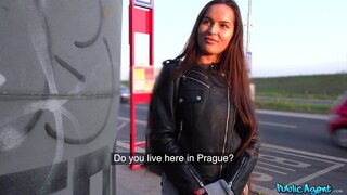 Public Agent - Tight Russian pussy fucked outdoors - 05/14/2019
