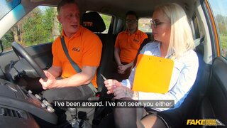 Fake Driving School - Finger blasting squirting orgasms - 06/17/2019