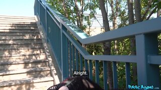 Public Agent - Creampie climax for American beauty - 08/27/2019