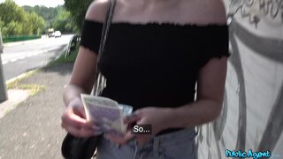 Public Agent - Teen dream fucked hard in the woods - 09/17/2019