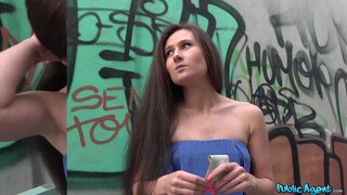 Public Agent - Skinny ass covered in spunk - 09/12/2019