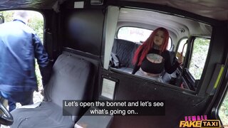 Female Fake Taxi - Huge boobs and the mechanic - 11/11/2019