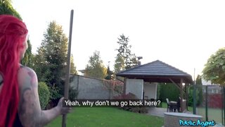 Public Agent - Cum play in my lady garden - 12/02/2019