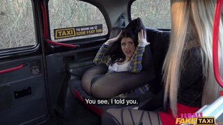 Female Fake Taxi - Two Dirty Northern Sluts - 03/02/2020