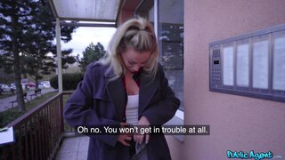 Public Agent - Blonde Ozzie fucks to save the bush - 03/31/2020
