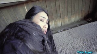 Public Agent - Asian fucked in abandoned building - 06/29/2020