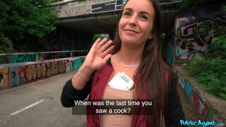 Public Agent - Paid to Watch Now Suck and Fuck Me - 12/14/2020