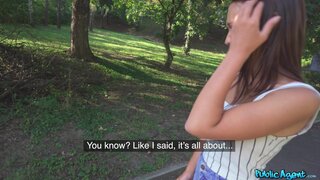 Public Agent - Latina Sucks Cock in the Woods - 12/06/2020